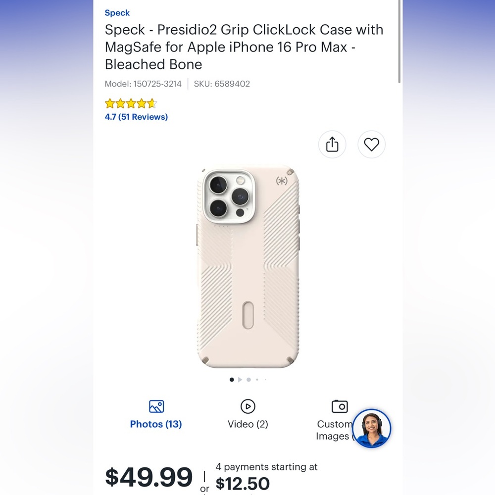 iPhone 16 Pro Max Speck Case